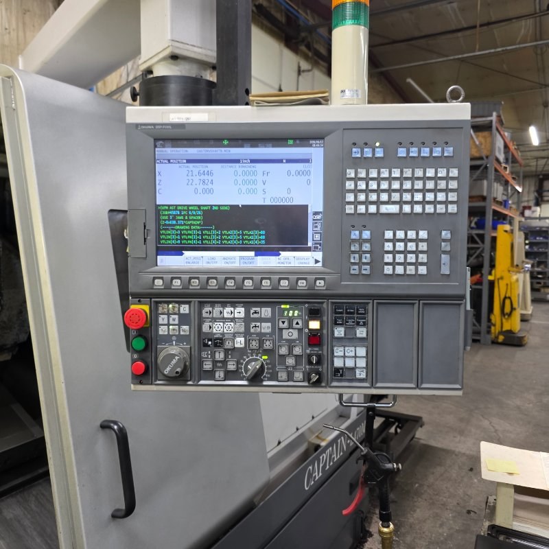 Okuma CNC control panel